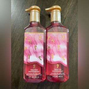 Set of Two Twisted Peppermint Hand Soaps